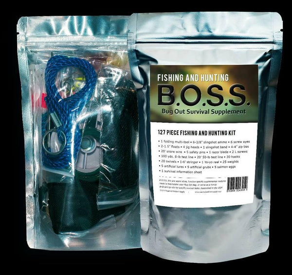 B.O.S.S. Fishing and Hunting - Bug Out Survival Supplement – Rocky Mountain  Readiness