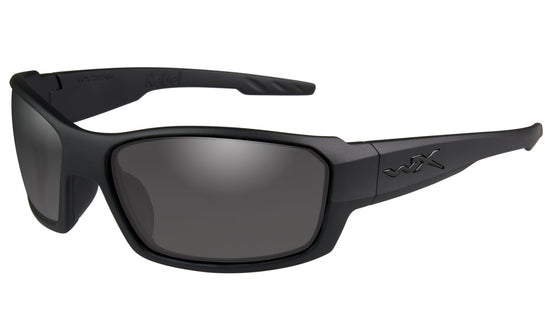 Wiley X Rebel Sunglasses Smoke Grey Lens matte Black Frame