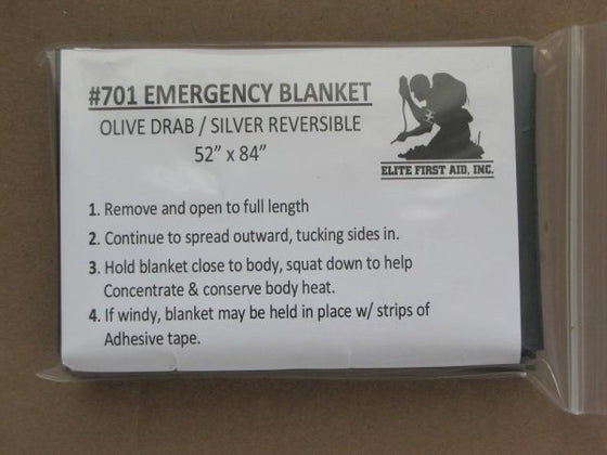 Emergency Blanket Silver/OD