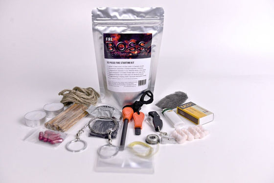 B.O.S.S. Fire- Bug Out Survival Supplement Kit – Rocky Mountain Readiness