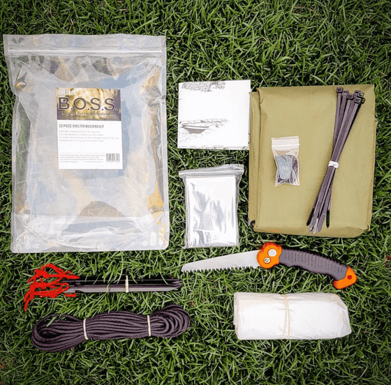 B.O.S.S. Shelter - Bug Out Survival Supplement Kit