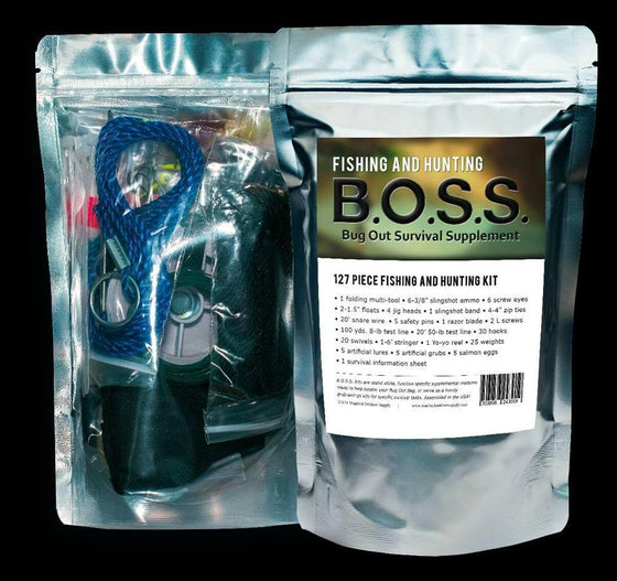 B.O.S.S. Fishing and Hunting - Bug Out Survival Supplement