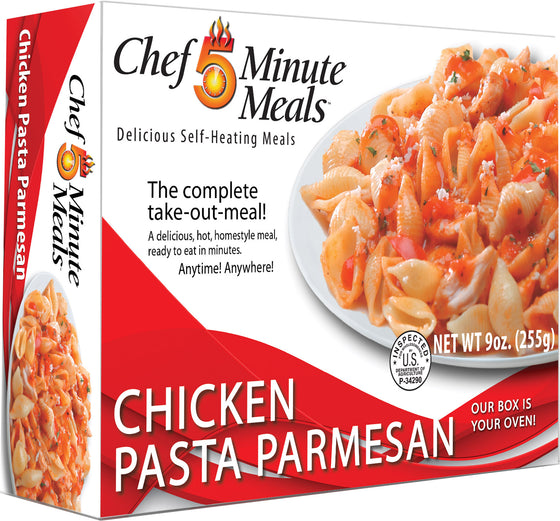 Chef 5 Minute Meal Chicken Pasta Parmesan - Case