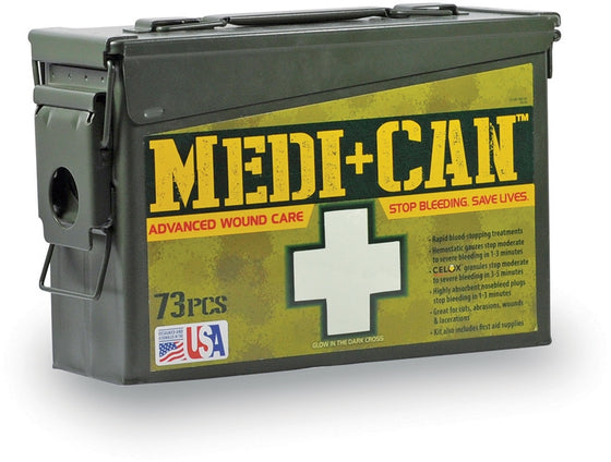 .Medic -Can First Aid Kit - Wound Care RMR Upgrade 138 piece