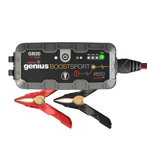 Genius GB20 Boost Sport Jump Starter - 400A / Phone USB Charger
