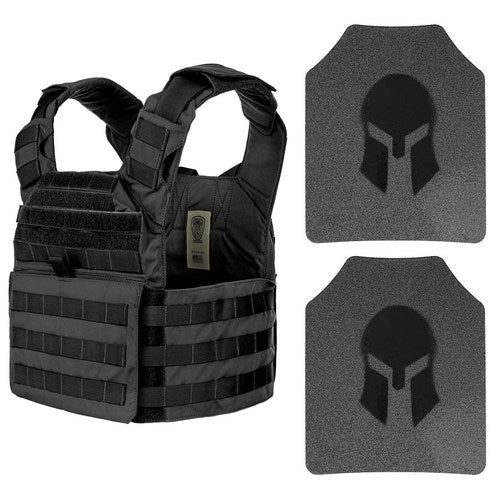 - Spartan AR500 Omega™ Body Armor and Wolf Bite Tactical® Helix Carrier Package