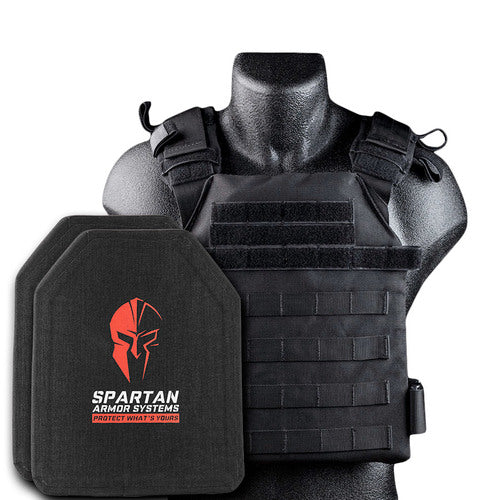 -Spartan Level IV  Armor Systems™ with Condor Sentry Plate Carrier and  Multi Hit Rifle Ceramic Body Armor