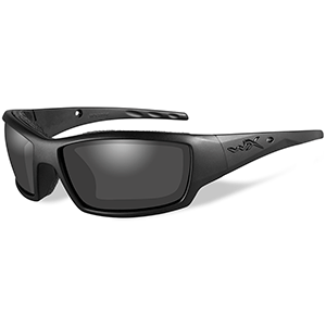 Wiley X Tide Sunglasses - Smoke Grey Lens - Matte Black Frame
