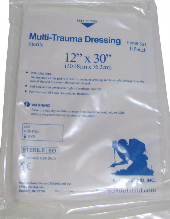 Bandage Multi-Trauma 12″x30″