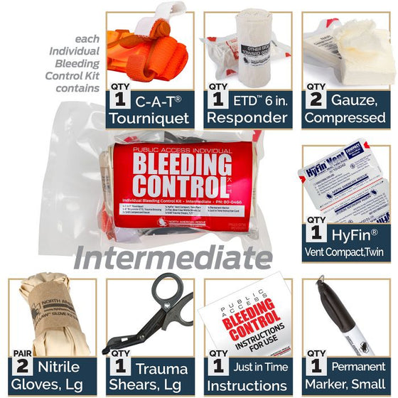 .Emergency Individual Public Access Bleeding Control Stations