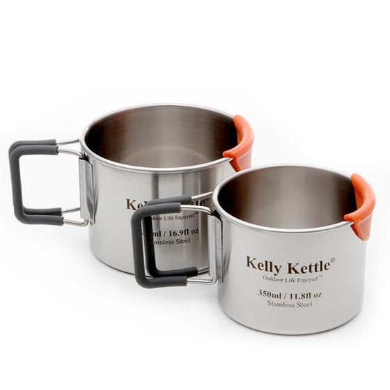 Kelly Kettle Camp Cups - Stainless