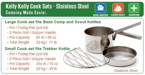 Kelly Kettle Small Cook Set (Small Kettle)