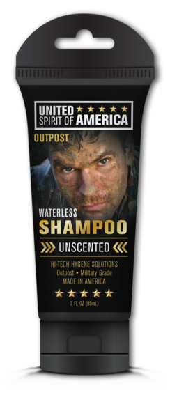 3.0 oz tubes of Waterless Shampoo